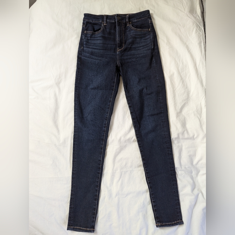 American Eagle size 4 Blue Highest Rise Jeggings